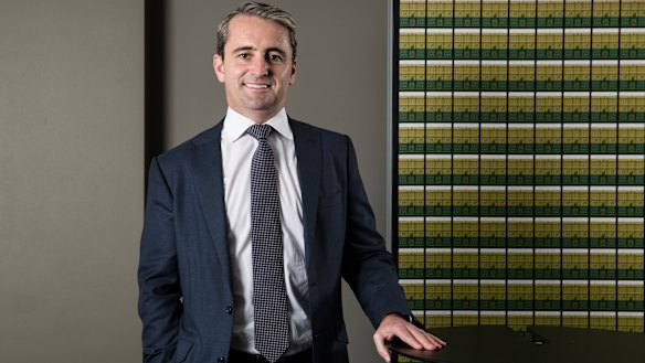 New CBA chief executive Matt Comyn is looking to put the bank's past behind it. 