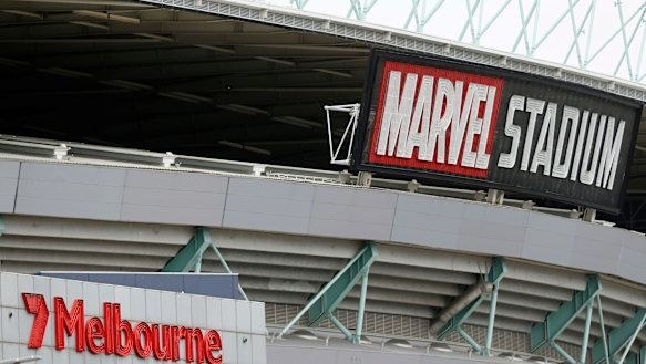 The AFL is working on a deal with Marvel Stadium and tenant clubs. 
