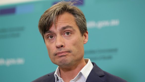 Deputy Chief Medical Officer Nick Coatsworth.