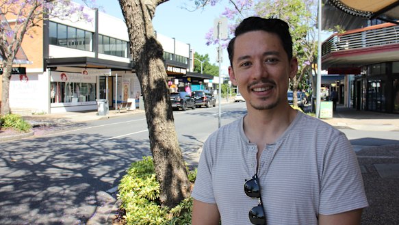 Resident Tom Morgan says renewal of Stones Corner could add to the vibrancy of the strip.