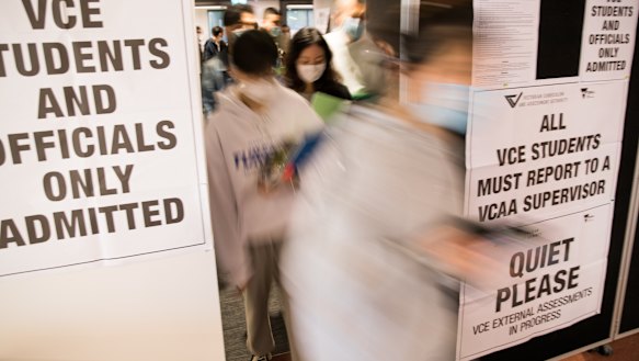 VCE students have endured a year like no other. 