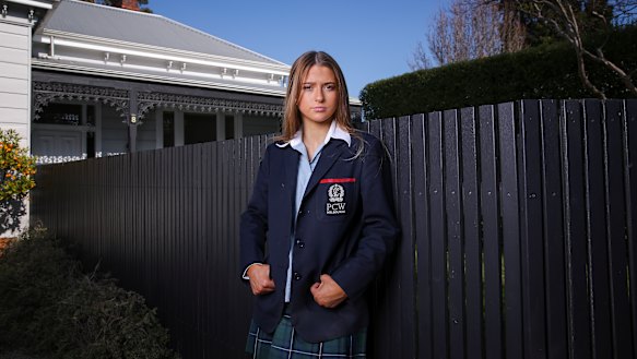 Rose Tappy, a student at Presentation College Windsor, is shocked at the news her school will close next year.