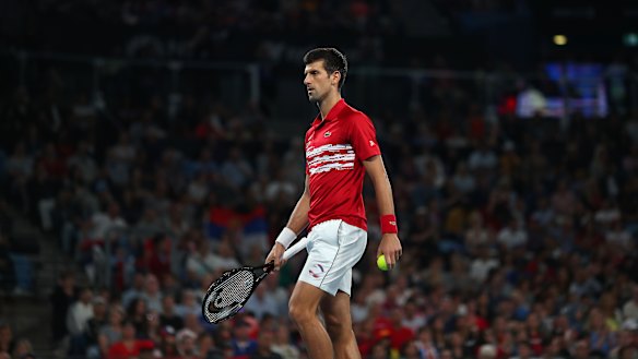 Djokovic has now beaten Nadal in nine consecutive clashes on hardcourt.