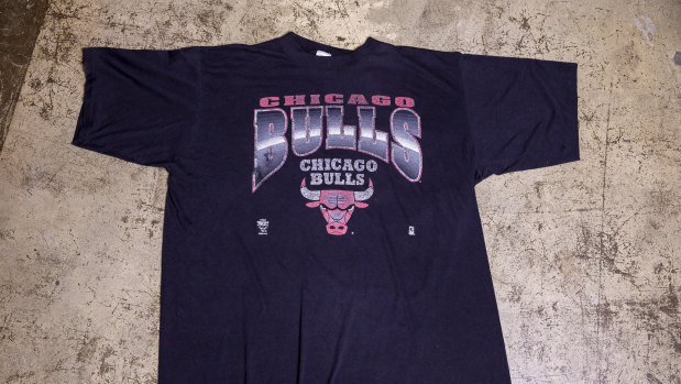 Chicago 1980s Bulls T-shirt, $150.