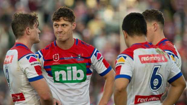 Coach Nathan Brown admits his Knights are in a rut.