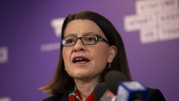 Health Minister Jenny Mikakos. 