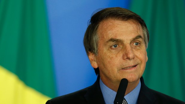 Brazil's President Jair Bolsonaro.