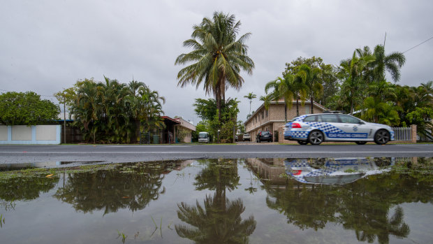 Flooding in Manunda, Cairns, earlier this month after Tropical Cyclone Owen dumped heavy rain in the region.