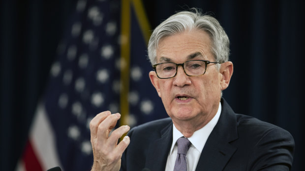 Fed chairman Jerome Powell warns the US economy faces a long recovery.