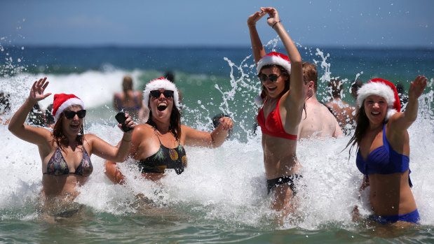 Christmas in Australia has a very different vibe to London.