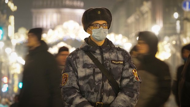 Russians protested when the government shipped orders of the Sputnik vaccine overseas instead of giving it  all to its citizens. 