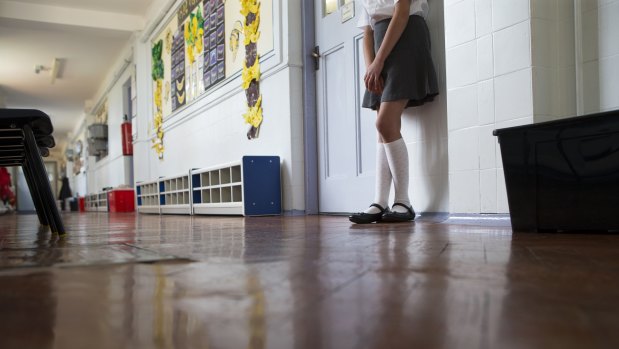 An eight-year-old girl was taught on her own in the school’s library for five weeks after teachers withdrew instruction amid health and safety concerns.