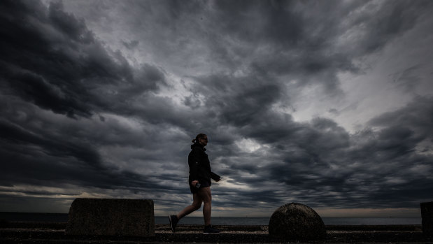 A month's worth of rain could hit some Melbourne suburbs in a day as storms hit the city.  