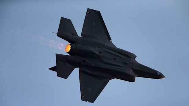 An Israeli Air Force F-35 plane