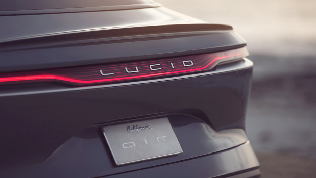 Lucid’s shares have more than doubled in the last month, putting the company’s worth at $US85 billion — a valuation higher than Ford.