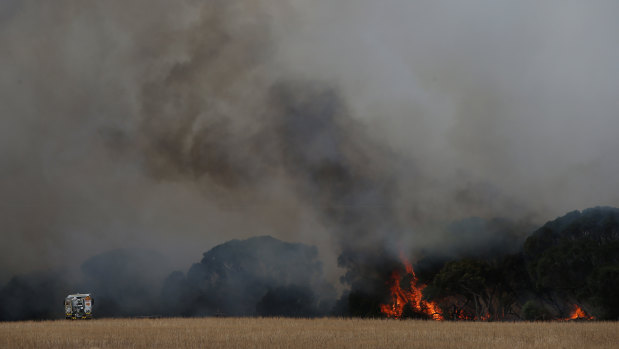 There were multiple bushfires on Kangaroo Island over the summer of 2019-20 that caused extensive damage on the western end of the island. 