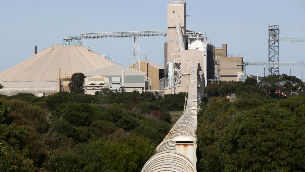 The Alcoa smelter in Portland.