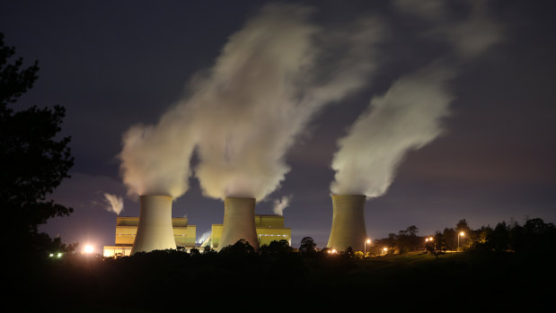 The Yallourn power generator in the Labtrobe Valley.