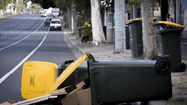 The recycling crisis in Victoria has spread to more councils.