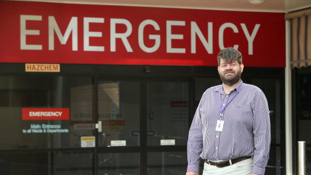 South West Healthcare Director of Emergency Department Dr Tim Baker.