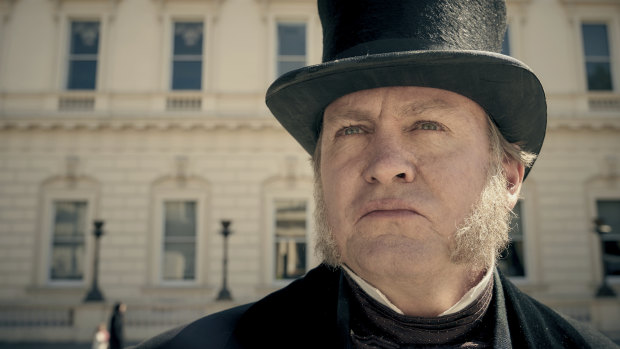 Philip Glenister as James Trenchard in Belgravia.