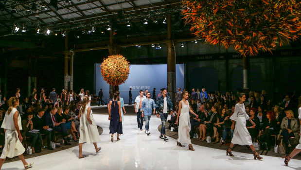 Carriageworks became host for some of Sydney's premier events, including the Myer Spring Fashion Show.