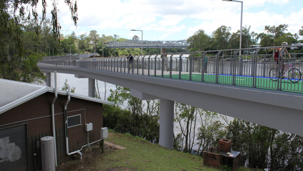 Construction of the Indooroopilly bikeway is expected to commence in the 2018-19 financial year.