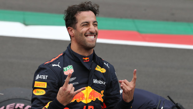 Daniel Ricciardo had been with the Red Bull family for his entire F1 career.