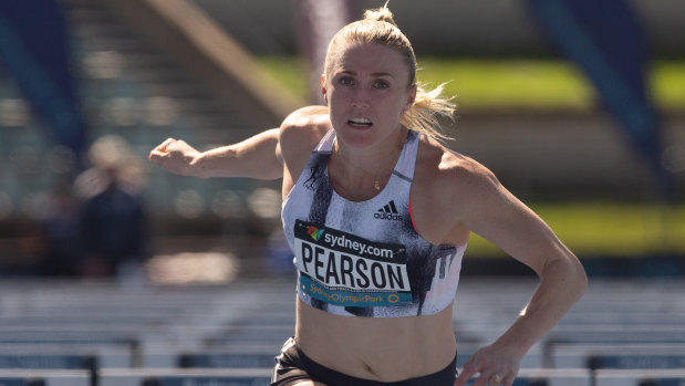 Sally Pearson said she was "buggered" after winning her heat.