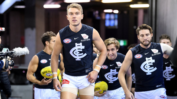 On the mend: Carlton's 'first ever' rebuild will take time to pay dividends.