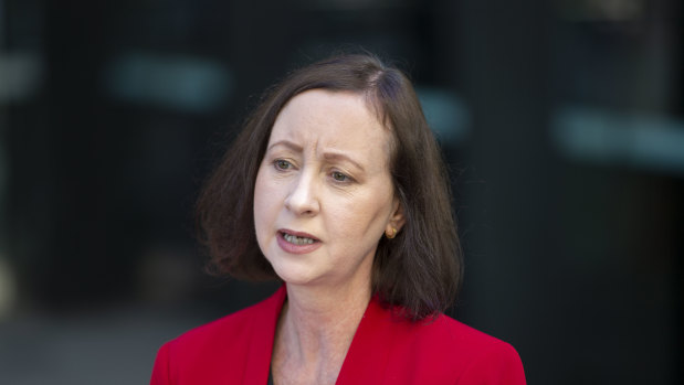 Queensland Health Minister Yvette D’Ath has received her AstraZeneca injection.