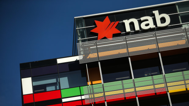 NAB's bottomline result dipped because of higher spending on investment and credit impairment charges.