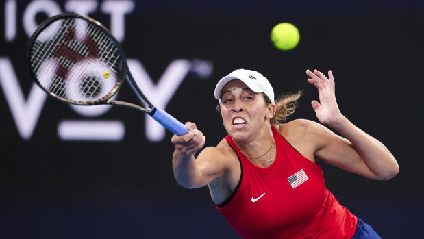 Madison Keys gave the United States a perfect start to the United Cup.