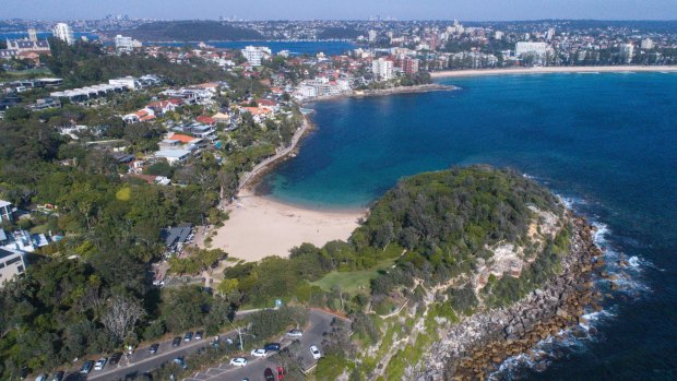 Shelley Beach and Marine Parade in Manly where Sculpture by the Sea may move next year.