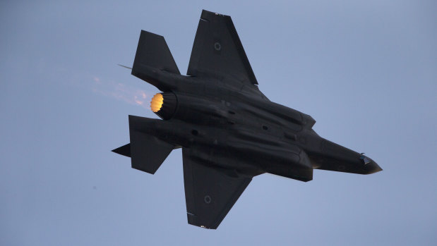 Israeli Air Force F-35 plane.