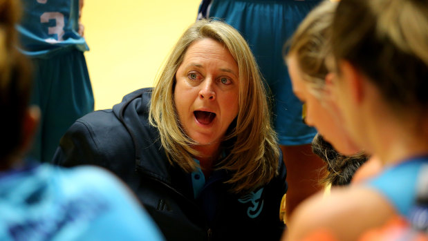 Cheryl Chambers coaches her 250th WNBL game on Sunday.