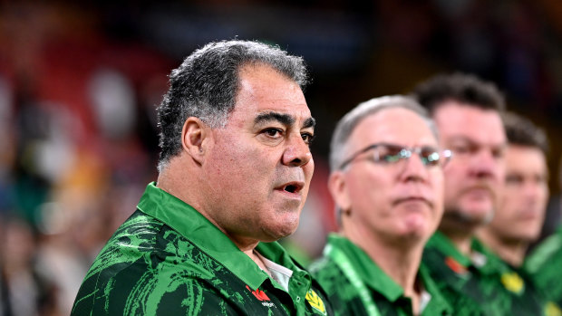 Kangaroos coach Mal Meninga