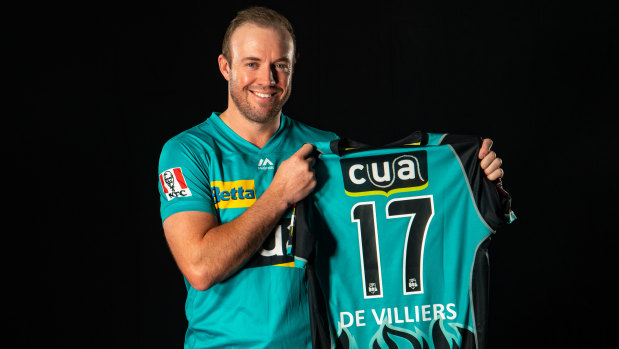A.B. de Villiers will be joining the Brisbane Heat for the later part of their Big Bash League campaign.