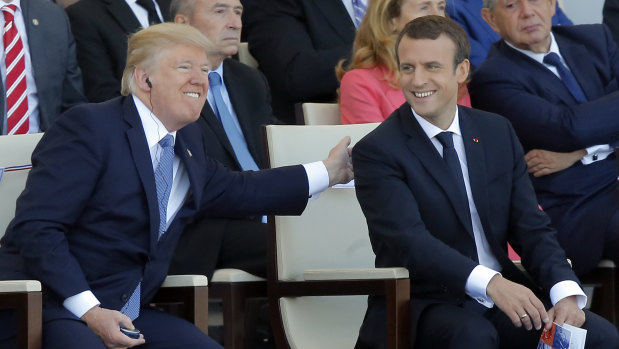 Trump decided he wanted a military parade in Washington after he attended France's Bastille Day celebration in the centre of Paris in 2017.