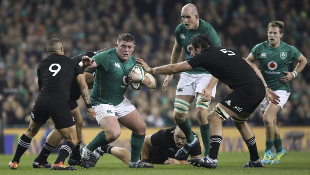 Mouth-watering match ups such as the Ireland vs All Blacks Test could become annual occurrences. 