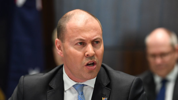 Treasurer Josh Frydenberg 