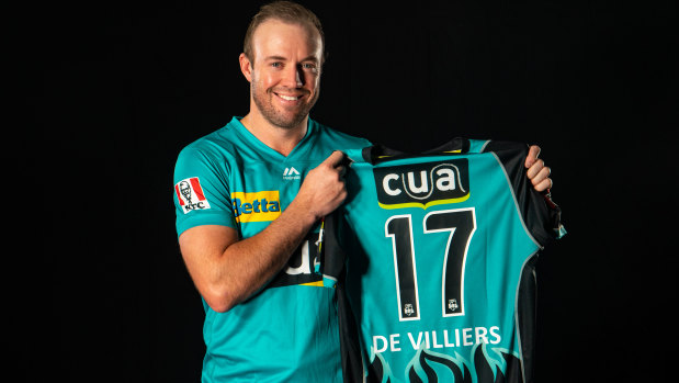 The Heat hopes to re-sign AB de Villiers for the next Big Bash season.