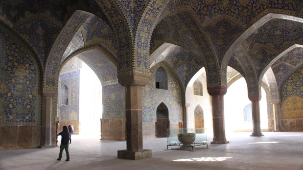 Shah Mosque in Isfahan, Iran.