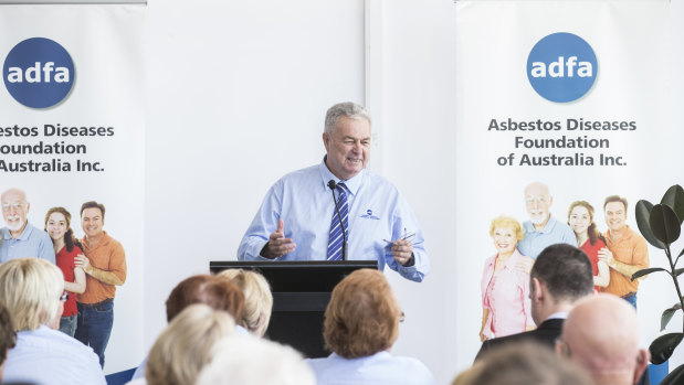 Asbestos Diseases Foundation of Australia president Barry Robson.