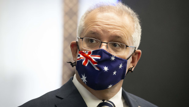 Scott Morrison released the Productivity Commission report on mental health on Monday.