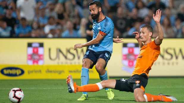 Brosque is being urged to play for another season at Sydney FC.