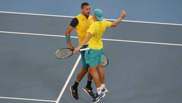 Alex de Minaur and Nick Kyrgios will team up for Australia in the United Cup.