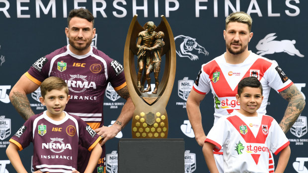 Influential: Gareth Widdop's return to face Darius Boyd's Broncos is perfectly timed.