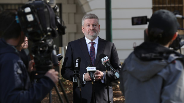 Communications Minister Senator Mitch Fifield has been reassuring the public of his support for the ABC.
