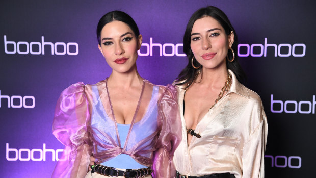 The Veronicas: Lisa Origliasso and Jessica Origliasso.